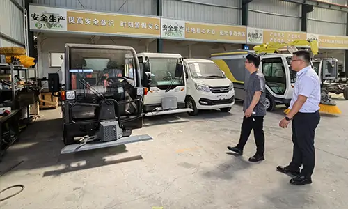 近日北控環(huán)衛(wèi)公司領導受邀蒞臨濟南百易工廠參觀