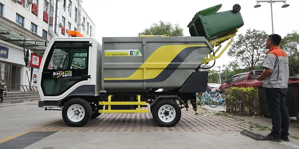 物業(yè)用垃圾車，物業(yè)垃圾車，后裝式垃圾清運車，垃圾清運車