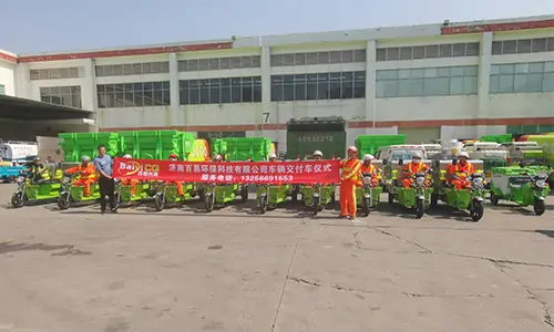 交付現場！現場培訓環衛工人！手把手教會！