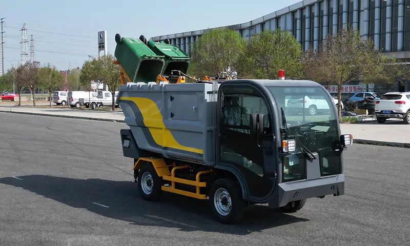 后裝式垃圾清運(yùn)車，垃圾轉(zhuǎn)運(yùn)專用設(shè)備，助力打造低碳城市