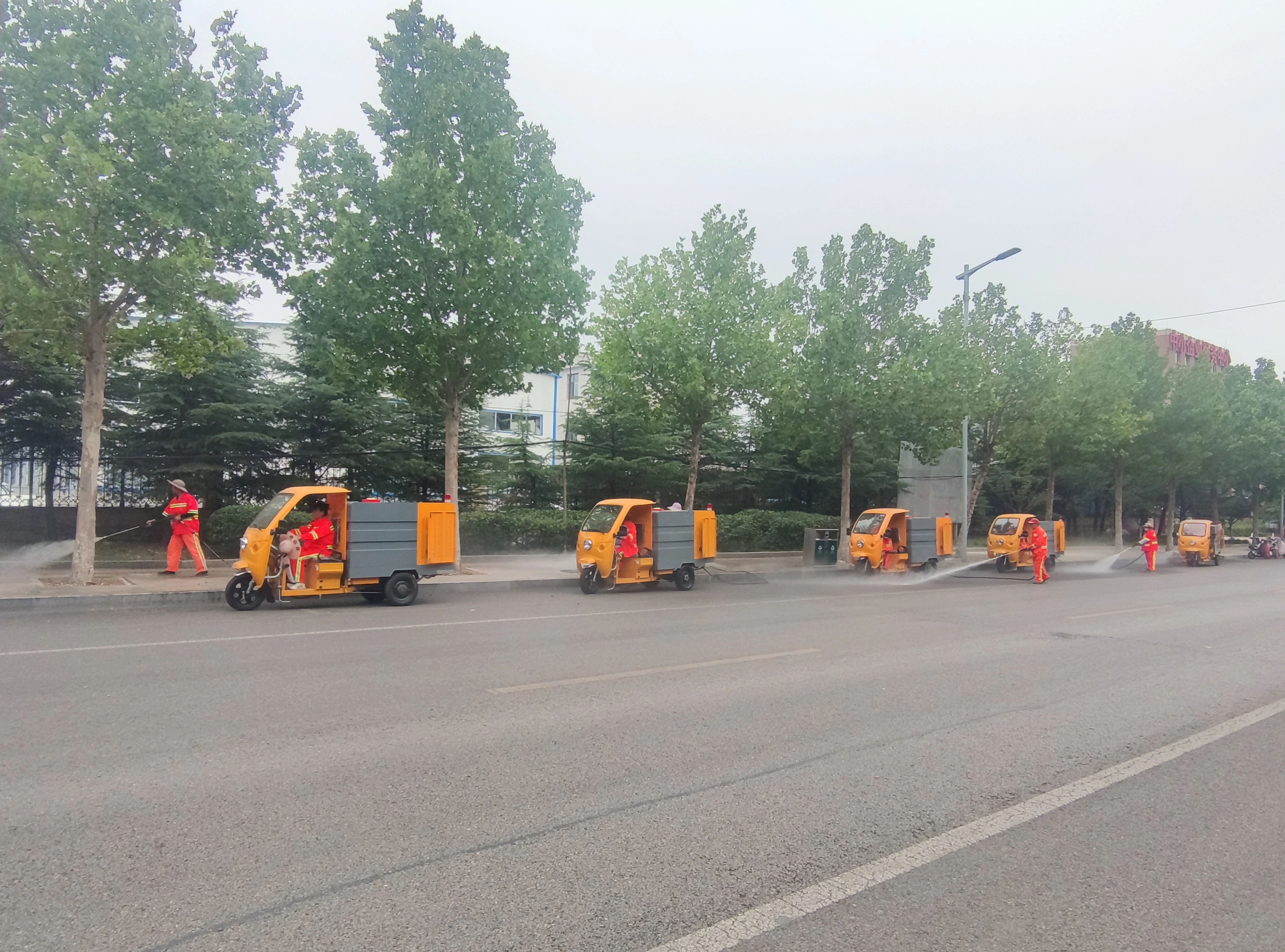 三輪高壓清洗車，多功能高壓清洗車，純電動(dòng)高壓清洗車
